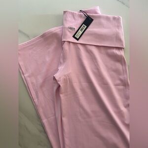 Oner Active Fold Over Straight Leg bottoms Chalk Pink